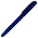 Ручка роллер матовая Ontario металлическая, синяя/темно-серая_синий