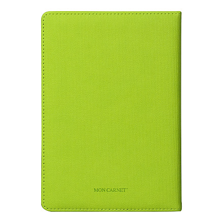 Ежедневник Smart Combi Sand А5, салатовый, недатированный, в твердой обложке с поролоном