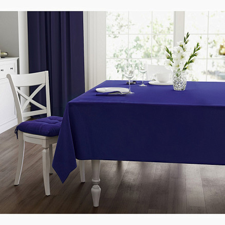 Скатерть синяя размер 140*200 см