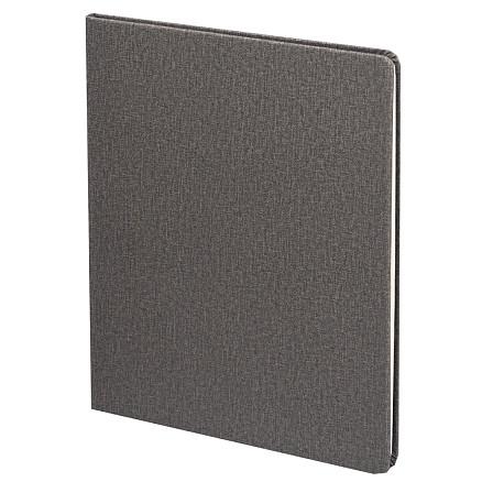 Обложка Urban Agenda Cambric A4, серый, полугибкая