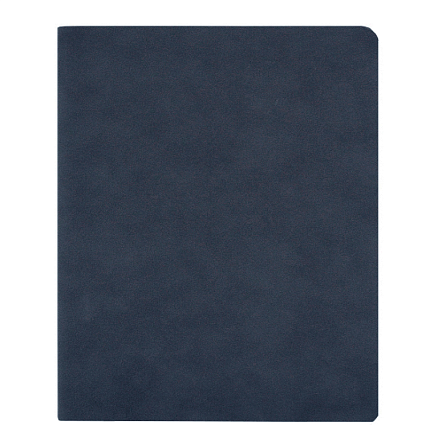 Еженедельник Flexy Nuba A4, темно-синий, недатированный, в гибкой обложке