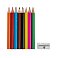 Набор цветных карандашей (8шт) с точилкой MIGAL в чехле, белый, 4,5х10х4 см, дерево, полиэстер small_img_2