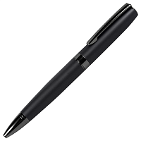 Ручка шариковая матовая Prime металлическая, черная/темно-серая