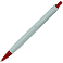 Ручка шариковая, пластиковая, белая/красная, YES small_img_2