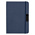 Блокнот А5 Hobard, в твердой обложке c резинкой в линейку, темно-синий_темно-синий