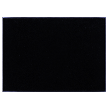 Подарочная коробка, размер 41,2*30,5*4,3 см, Solution Prestige Skyline Fabrique с магнитным клапаном, темно-синяя, с черным ложементом