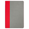 Ежедневник Flexy Viva Latte Sand Color A5, серый с красным, недатированный, в гибкой обложке small_img_2
