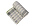 Плед Liner с бахромой, 140*205 см., серый с фисташковым_серый, фисташковый