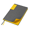 Ежедневник Flexy Star Sivilia Grey Edition Color А5 серо-желтый, недатированный в гибкой обложке small_img_1