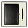 Набор подарочный Solution Duo (ежедневник City Nebraska, ручка Legend Soft Touch Mirror Gold), черный small_img_1