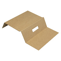 Ложемент картонный в коробку, размер 25,5*24,5 см под ежедневник и кружку