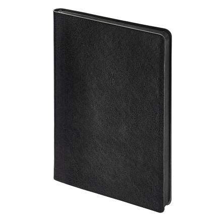 Ежедневник Flexy Buffalo А5, черный, недатированный, в гибкой обложке
