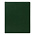 Еженедельник Classic Buffalo A4, зеленый, недатированный, в твердой обложке_зеленый