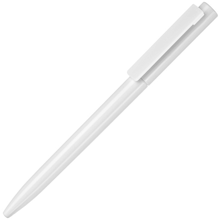 Ручка шариковая, пластиковая, белая Paco