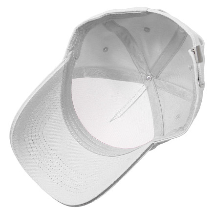 Кепка 5-панельная Greenwich 350, c белым сендвичем, белая