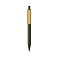 Ручка из переработанного ABS-пластика GRS с бамбуковым клипом small_img_2