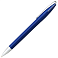 Ручка шариковая, автоматическая, пластиковая, металлическая, синяя/серебристая, Cobra small_img_1