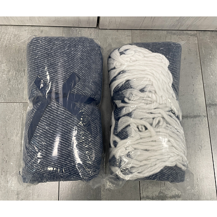 Плед акриловый Super Soft Nature размер 120*160 см, темно-синий, плотность 450гр/м2