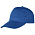 Кепка 5-панельная Lester Velcro 180, ярко-синяя_синий