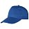 Кепка 5-панельная Lester Velcro 180, ярко-синяя_СИНИЙ