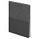 Ежедневник Flexy Smart Harbor Nuba Billy А5, темно-серый/темно-серый, недатированный, в гибкой обложке small_img_2