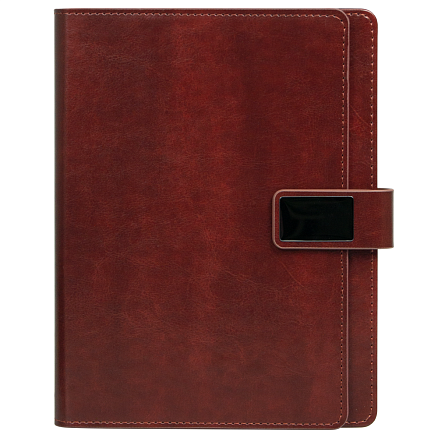 Ежедневник Alfa Brandy Business Edition B5 коричневый, в подарочной коробке