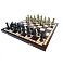 Шахматы- игровые фигуры из пластика в наборе с деревянной шахматной доской small_img_5
