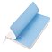 Бизнес-блокнот FUNKY SNOW, 130*210 мм, белый с голубым форзацем, мягкая обложка, блок в точку small_img_2