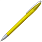 Ручка шариковая, автоматическая, пластиковая, прозрачная, металлическая, желтая/серебристая, Cobra_ЖЕЛТЫЙ