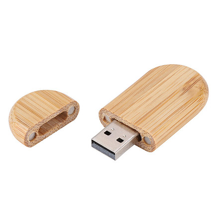 Флеш накопитель USB 2.0 Maple BOX в футляре, клен, дерево/дерево, 32 Gb