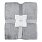 Плед мягкий флисовый Super Soft  Comfort Travel, 125*170 см, серый_СЕРЫЙ