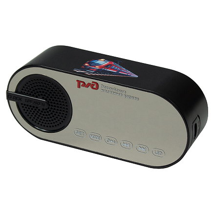 Набор подарочный Solution Prestige Sei Print Sample  Железные дороги  (Ежедневник, беспроводной аккумулятор, зарядный кабель, колонка, ручка, обложка для паспорта), черный