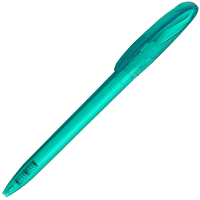 Ручка шариковая, автоматическая, пластиковая, бирюзовая, Boa