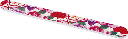 Пилка Dewal Beauty с рисунком (розы), для ногтей, 18 см