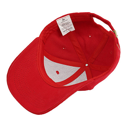 Кепка 6-панельная Ostin Heavy 350, красный