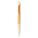 Ручка из бамбука и пшеничной соломы_белый