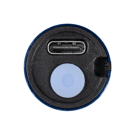 Фонарь Tools Spot, алюминиевый, с аккумулятором, темно-синий