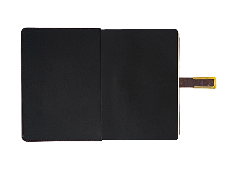 Ежедневник City Bary Mocco A5 в подарочной коробке, коричневый с золотистым, недатированный, в твердой обложке