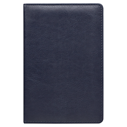 Ежедневник City Buffalino Vintage А5, недатированный, в твердой обложке с поролоном, темно-синий