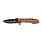 Нож складной Stinger, 80 мм, (чёрный), материал рукояти: сталь/эбеновое дерево (коричневый)_КОРИЧНЕВЫЙ-632ZW
