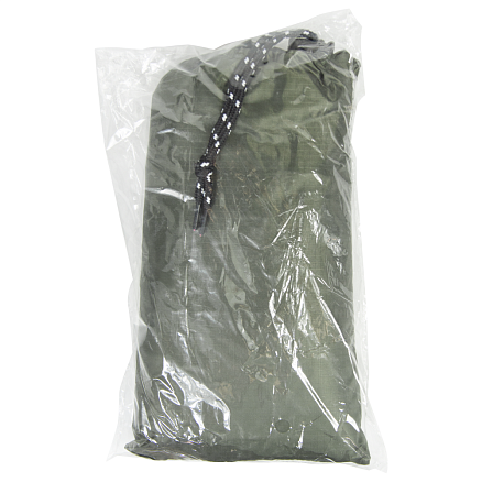 Дождевик пончо-тент Robinson туристический с чехлом c водонипроницаемой ткани один размер, зеленый