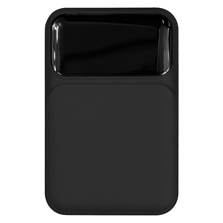 Внешний аккумулятор (powerbank) «Lumen», софт тач, 10 000 mAH, с тремя зарядными шнурами, 22,5W super fast charge, Power Delivery (PD) 20W (dfnn), QC3.0, черный