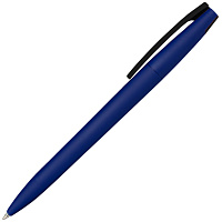 Ручка шариковая, пластик софт-тач, Zorro Color Mix, синий/черный