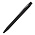 Ручка шариковая Master Soft, пластик Софт Тач, черный_черный