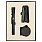 Набор подарочный Solution Superior Trio (Фонарь телескопический Tools Flashlight, рулетка Tools Trecker 3 метра, мультитул Tools Hardwork), черный_ЧЕРНЫЙ