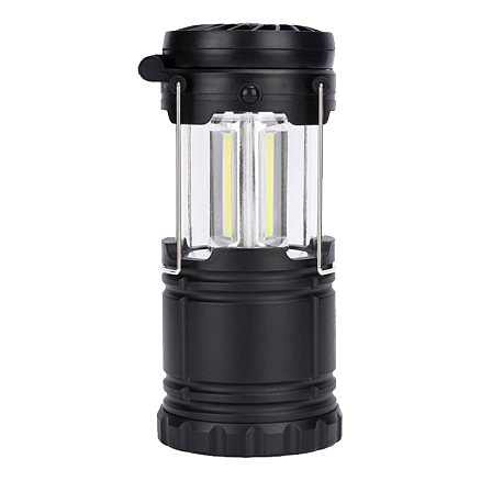 Фонарь Tools Mina, для кемпинга, с вентилятором, пластиковый, черный