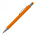 Ручка шариковая металлическая со стилусом SALT LAKE софт тач, металл, оранжевый_оранжевый