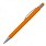 Ручка шариковая металлическаяическая со стилусом SALT LAKE софт тач, металлическая, оранжевая_ОРАНЖЕВЫЙ