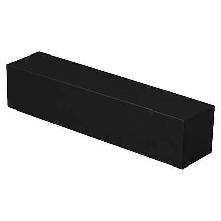 Коробка подарочная Solution, черная, размер 34,5*8*7,5 см