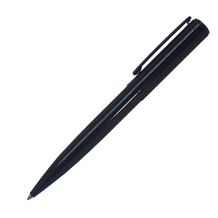 Ручка шариковая, металлическая, черная
